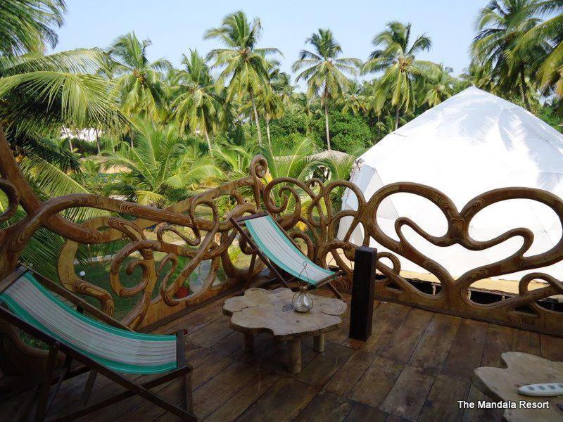 Hotel The Mandala Mandrem Exterior foto